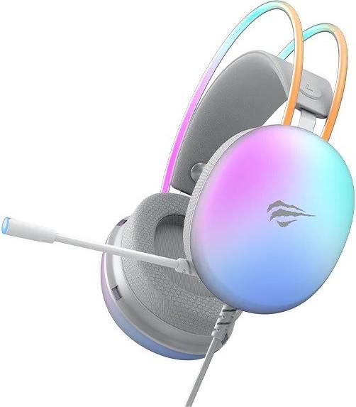 Actual product image Havit H2037d Gaming-Kopfhörer (weiss) (Cable)
