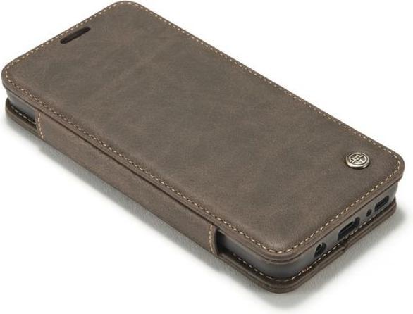 Produktbild Caseme Leder Hülle mit abnehmbarem Backcover und Fingerhalterung (Samsung Galaxy S9+)