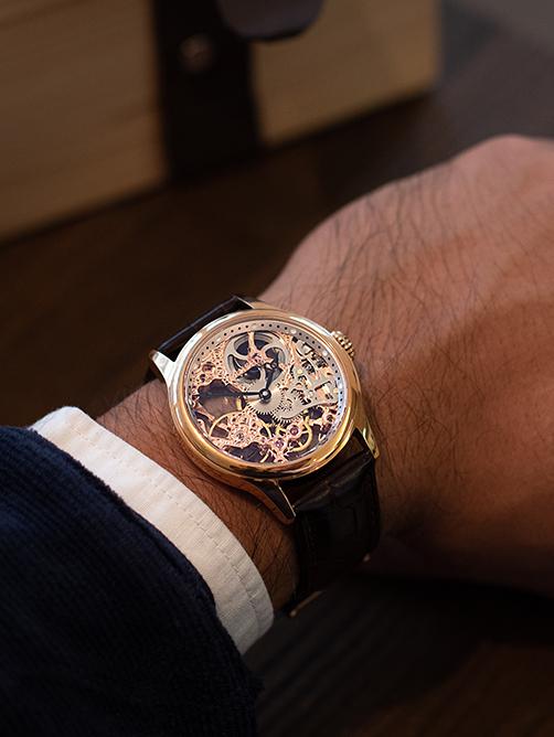 Produktbild Thomas Earnshaw ES-8049-02 Herrenuhr Bauer Mechanical Skeleton 42mm 5ATM (Skeleton-Uhr)