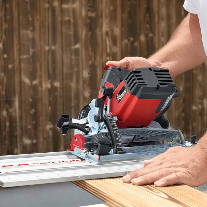 Immagine prodotto Mafell Sega per binari a taglio incrociato KSS50cc Profondità di taglio con binario 0-52 mm, in scatola