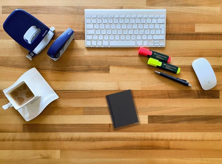 Actual product image A 6 notebook Luxury 80 pages BLACK (A6, Checked, No binding)