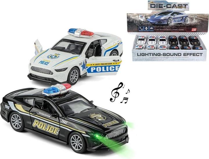 Trifox Polizei aus Metall mit Licht und Ton