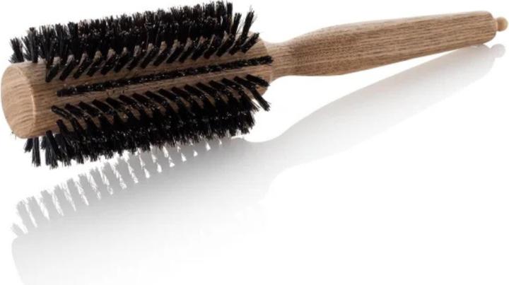 Produktbild XanitaliaPro Xanitalia Pro Circular Wooden Brush 100% Boar Bristle Diameter 30mm