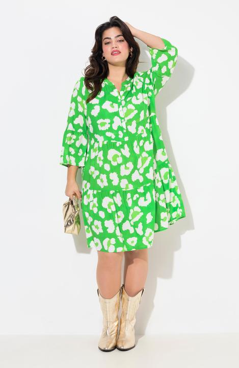 Produktbild Angel of Style Kleid, Alloverdruck, Tunika-Ausschnitt (44)