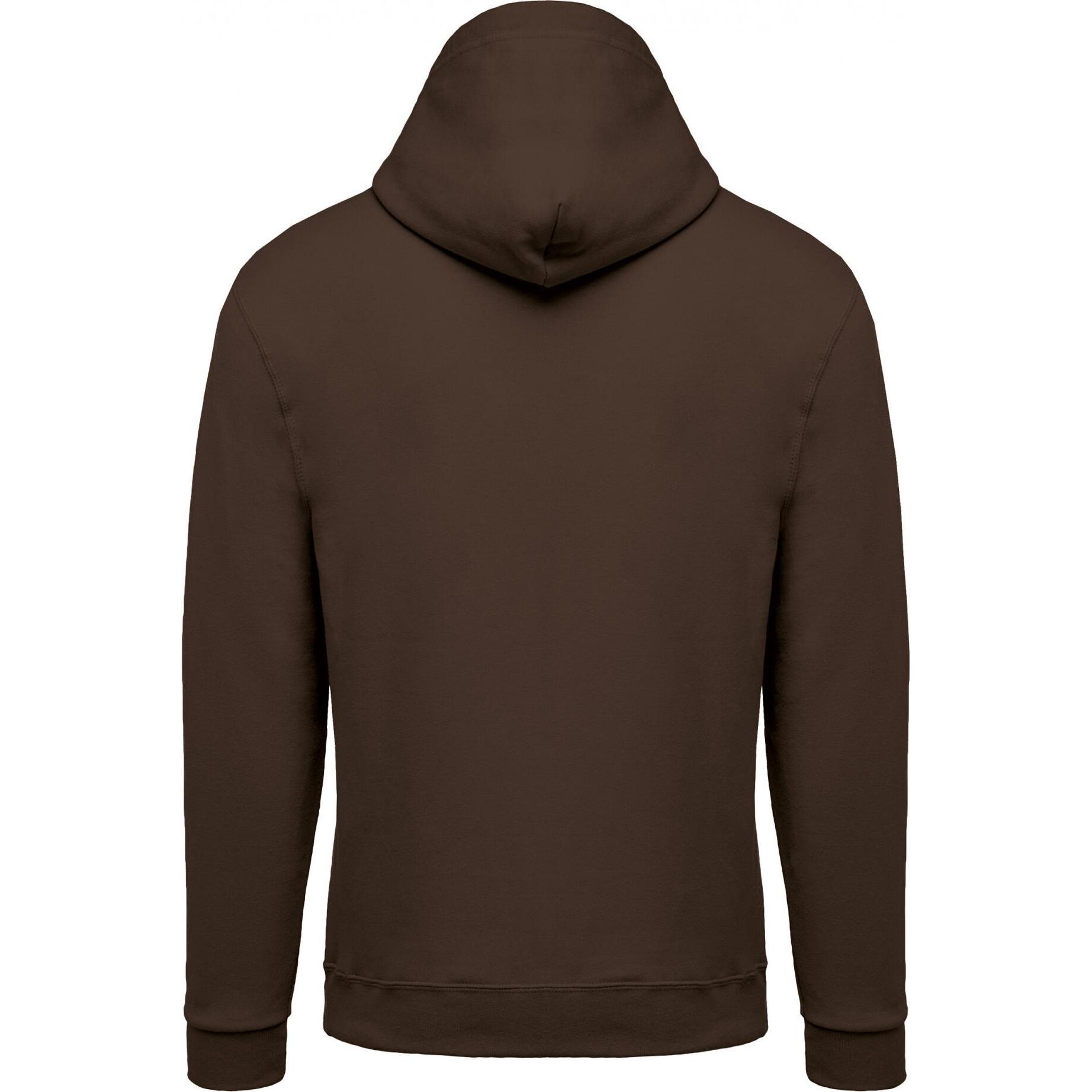 Kariban, Herren, Pullover, Hoodie, Braun, (XS)