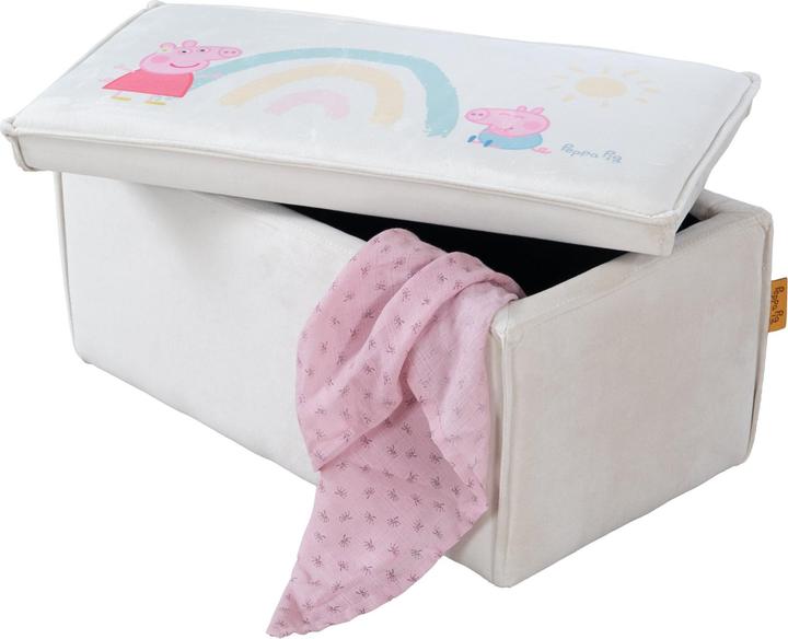Actual product image Roba Children's stool with storage function Peppa Pig (Child seating group)