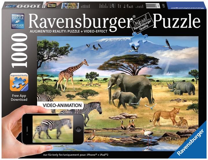 Actual product image Ravensburger Animals of Africa (1000 pieces)