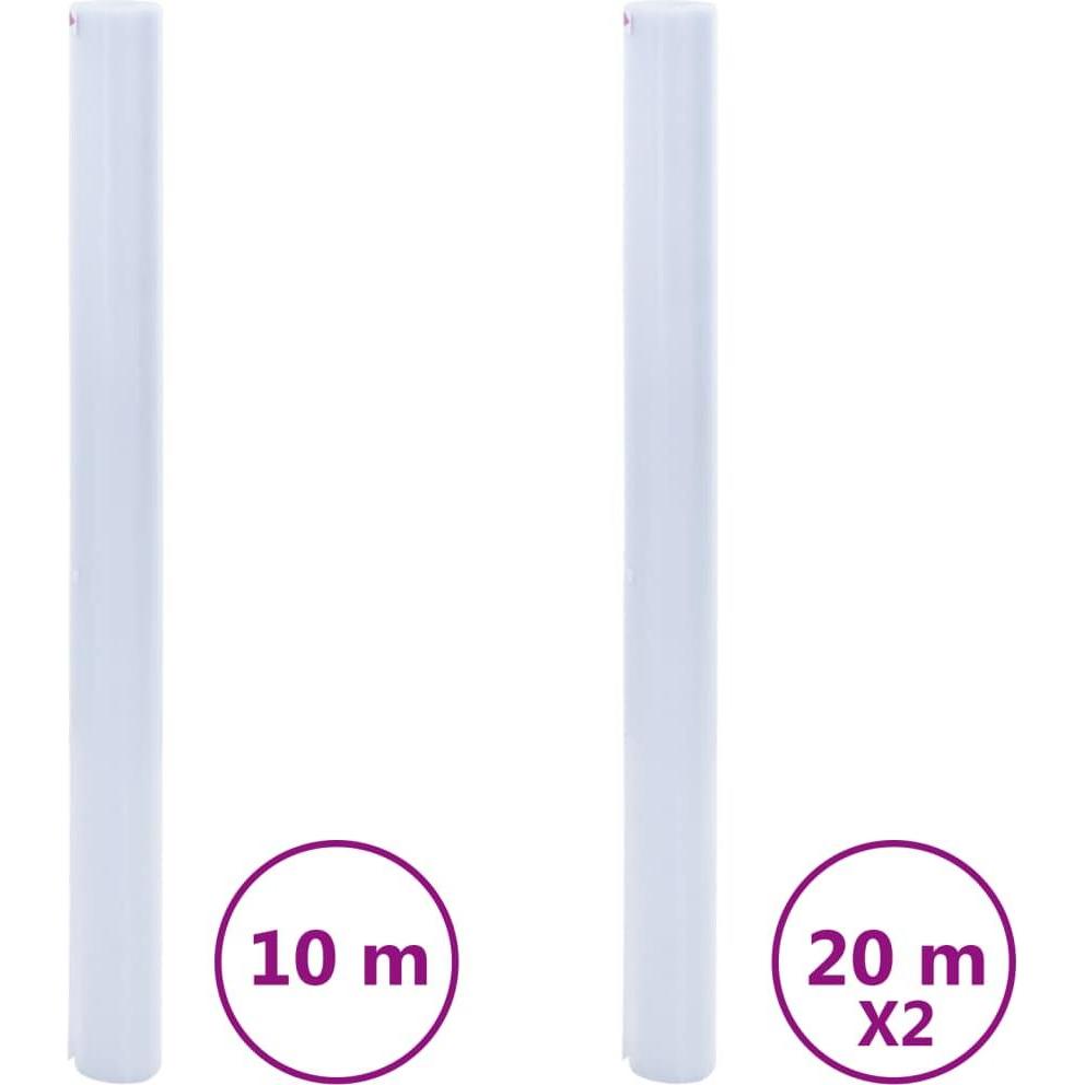 Thumbnail - VidaXL, Fensterfolie, Fensterfolien 3 Stk. Statisch Matt Transparent PVC (60 x 1000 cm)