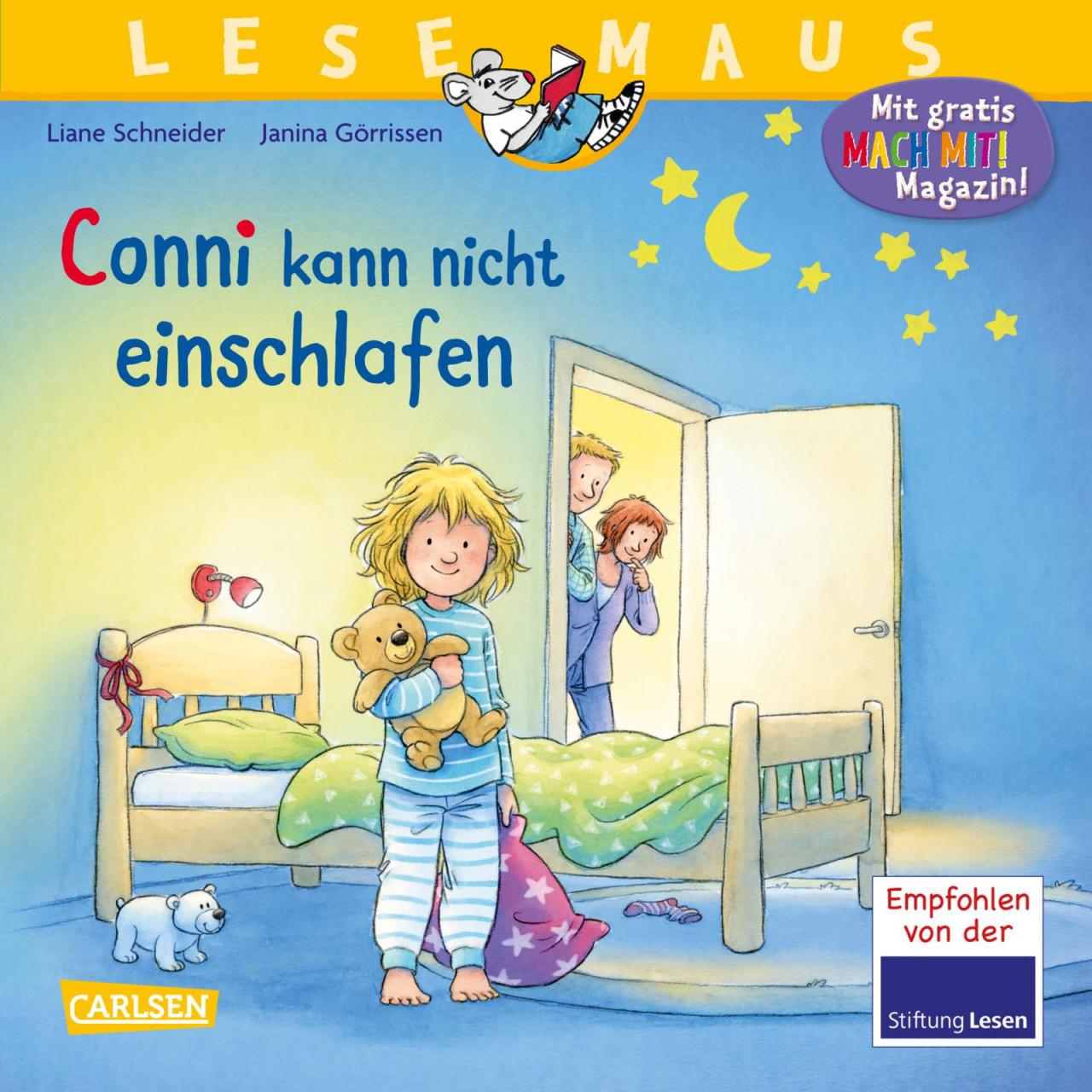 LESEMAUS 78: Conni kann nicht einschlafen, Kinderbücher von Liane Schneider