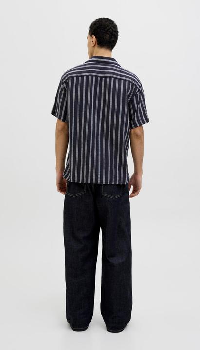Produktbild Jack & Jones Jjeenzo Stripe Resort Shirt Ss Sn (XL)