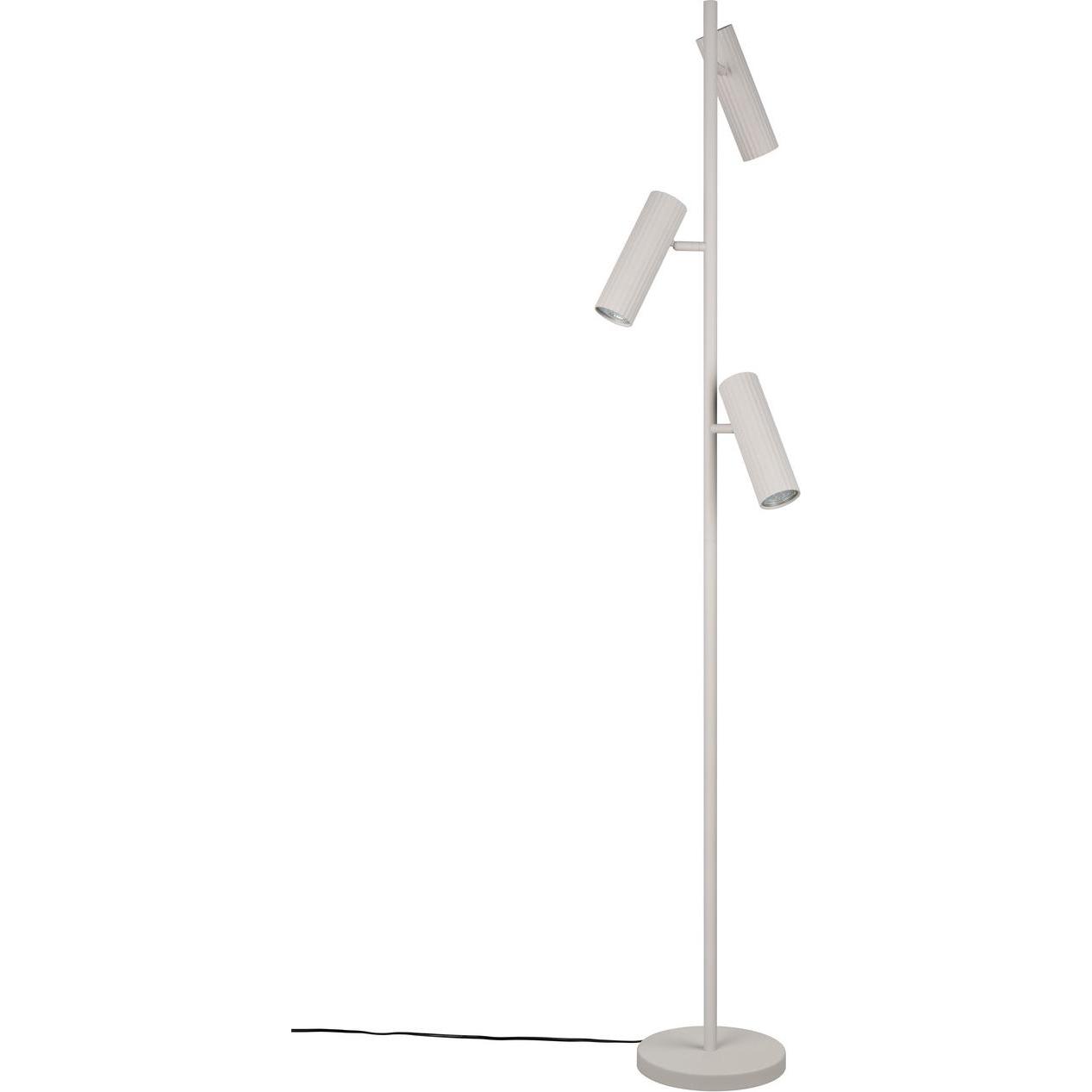 Trio, Lampada a stelo, 467700376 Soka GU10 Stehleuchte 3-fach ⌀22cm Warm Grey (GU10)