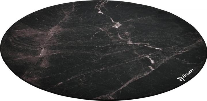 Actual product image Arozzi Computer chairs / desks ZONA Round Floor Pad - Black Marble (121 x 121 cm)