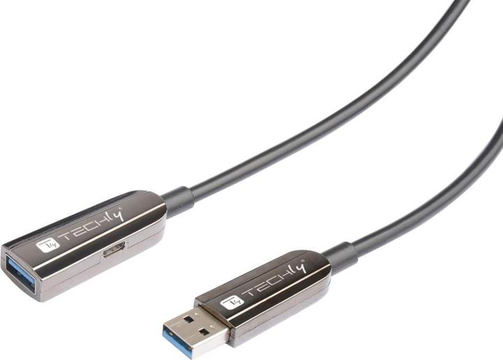 Produktbild Techly USB 3.0 Superspeed AOV Verkängerung, St-Bu (30 m, USB 3.2 Gen 1)