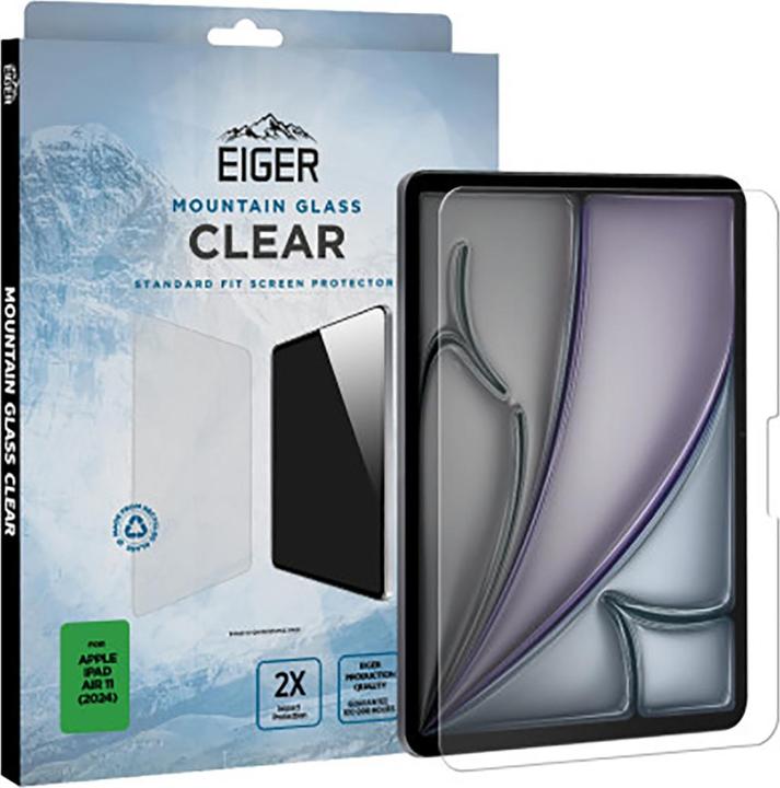 Produktbild Eiger Mountain Glass Clear (1 Stück, iPad Air 11 2024 (M2), iPad Air 11 2025)