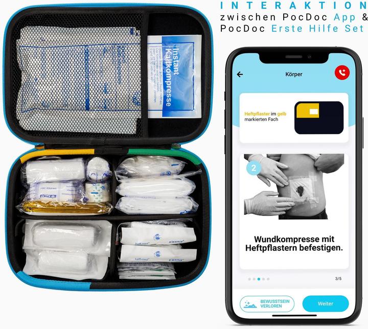 Actual product image PocDoc Premium (First Aid Kit)