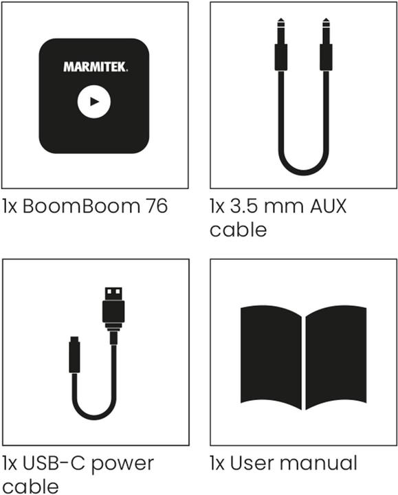 Immagine prodotto Marmitek Ricevitore Bluetooth BoomBoom 76 (Ricevitore)