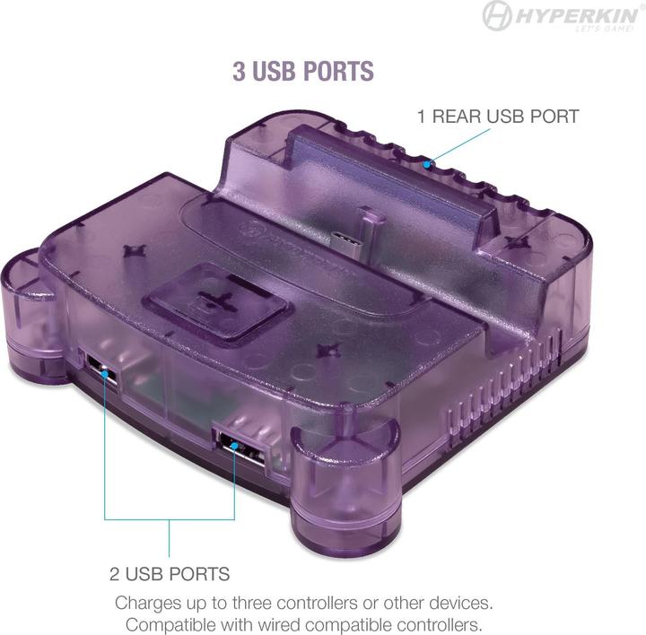 Produktbild Hyperkin Retron S64 Console Dock - Switch (Purple) (Switch)
