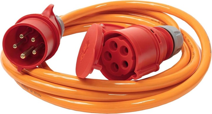 Produktbild Steffen Verlängerungskabel EPR-PUR CEE32/5 - CEE32/5 Orange, 30 m (30 m, CEE)