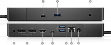 Produktbild Dell WD19DCS (Docking Port, 3 Ports)