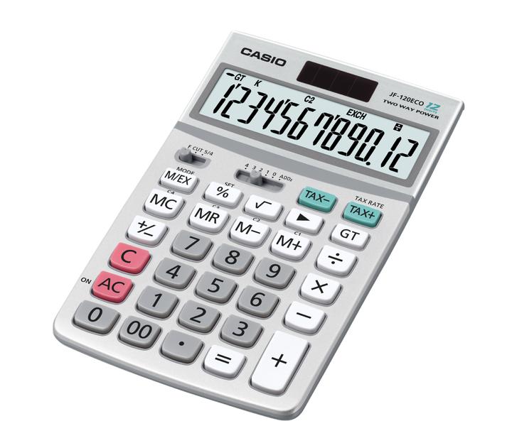 Actual product image Casio Jf-120eco (Batteries, Solar cells)