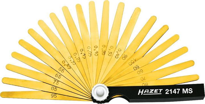 Produktbild HAZET Fühlerlehre 2147MS ∙ 0,05 - 1,0 (10.60 cm)