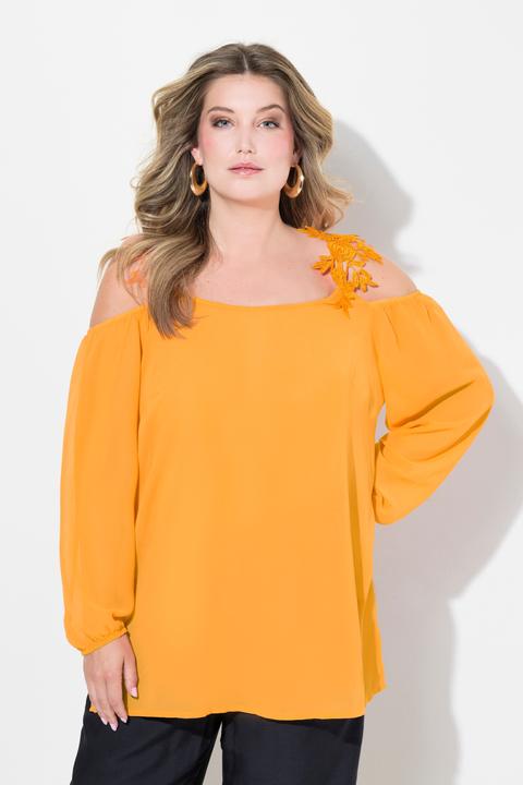 Produktbild Miamoda Bluse, Classic Fit, Schulter CutOut mit Spitze (56)