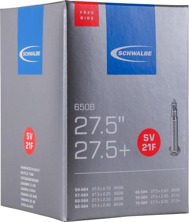 Actual product image Schwalbe Sv21f (Presta (SV), 27.5", 40 mm)