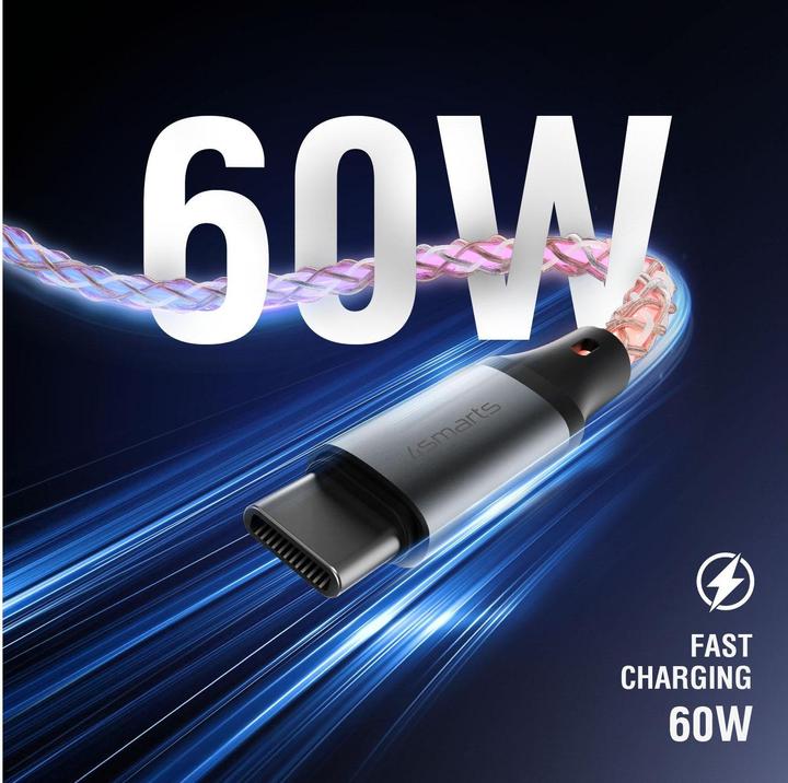 Image du produit 4smarts Kabel RGBCord (1.50 m, USB 2.0, 60 W)