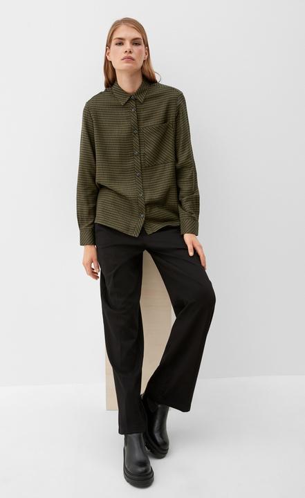 Produktbild s.Oliver Bluse Karobluse aus Modalmix (40)