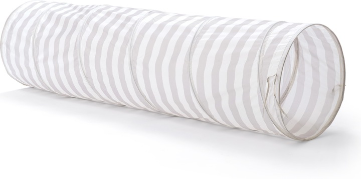 Produktbild Kids Concept Spieltunnel Streifen grau