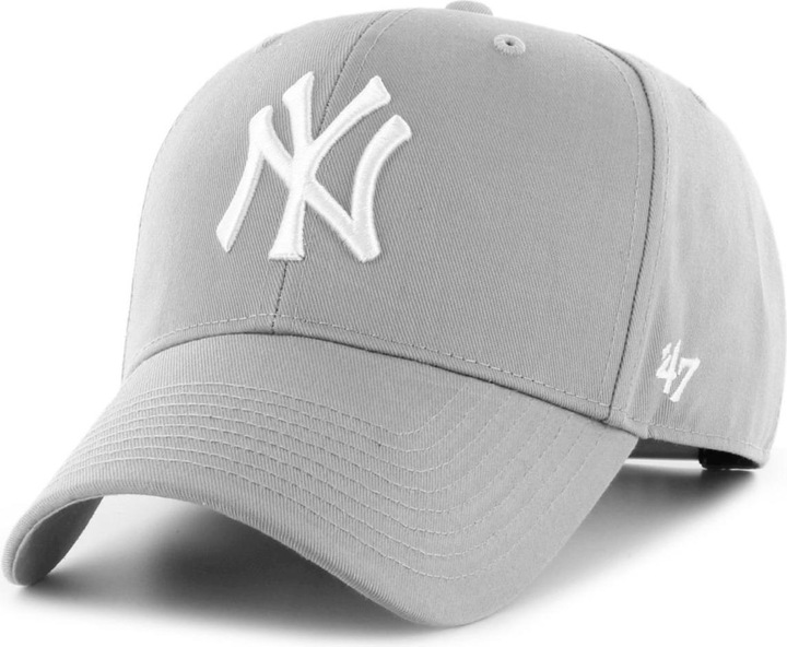 Produktbild 47 Brand Relaxed-Fit Kinder Cap - BASIC NY Yankees grau - Ki (53, 55, 56, 52 C, 54 C)