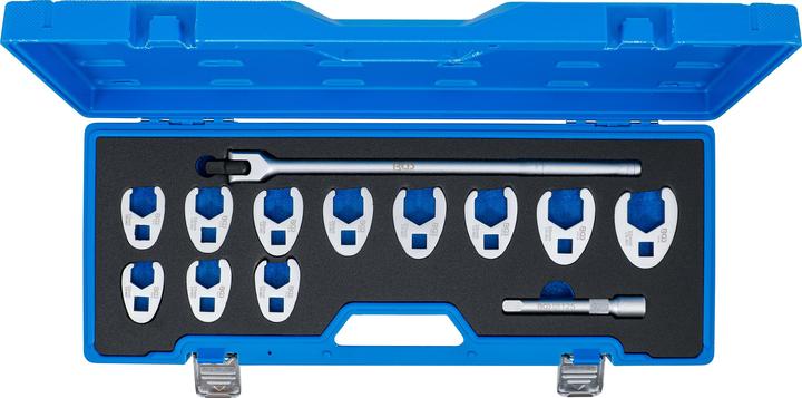 Produktbild BGS Hahnenfussschlüssel-Satz (32 mm, 24 mm, 22 mm, 23 mm, 21 mm, 27 mm, 26 mm, 30 mm, 28 mm, 20 mm, 25 mm)