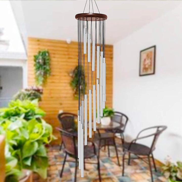 Produktbild JTI Windspiel mit 12 Pfeifen