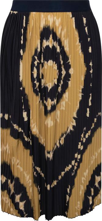 Immagine prodotto Ulla Popken Gonna plissettata dal taglio svasato con stampa batik e cintura elastica (42, 44)