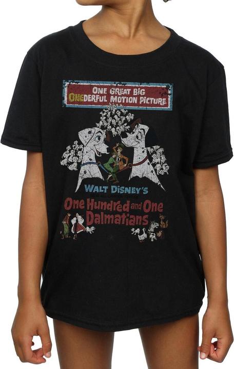 Produktbild Disney 101 Dalmatians Retro Poster TShirt Mädchen (140, 146)