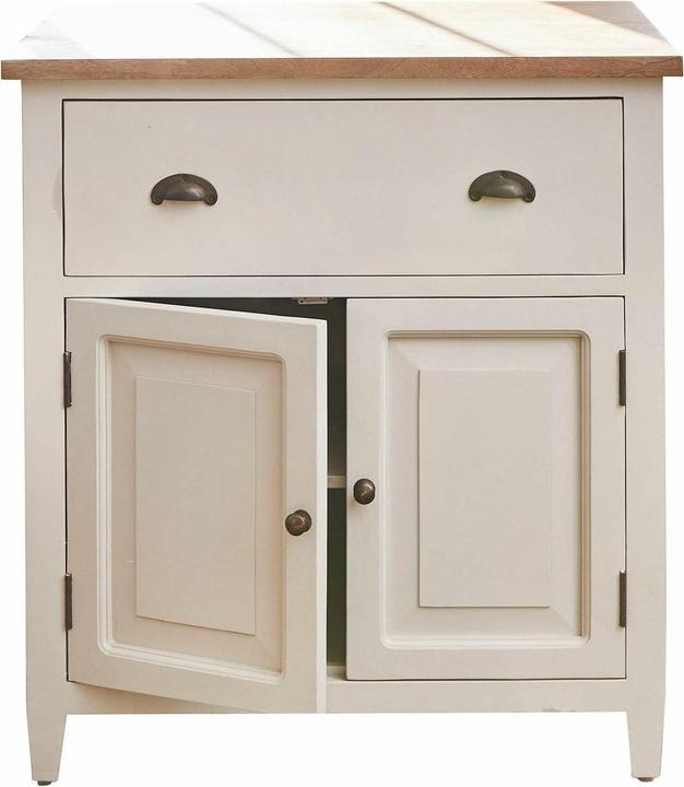 Image du produit Loberon Armoire Vauthiermont crème/marron (80 x 60 x 86 cm)