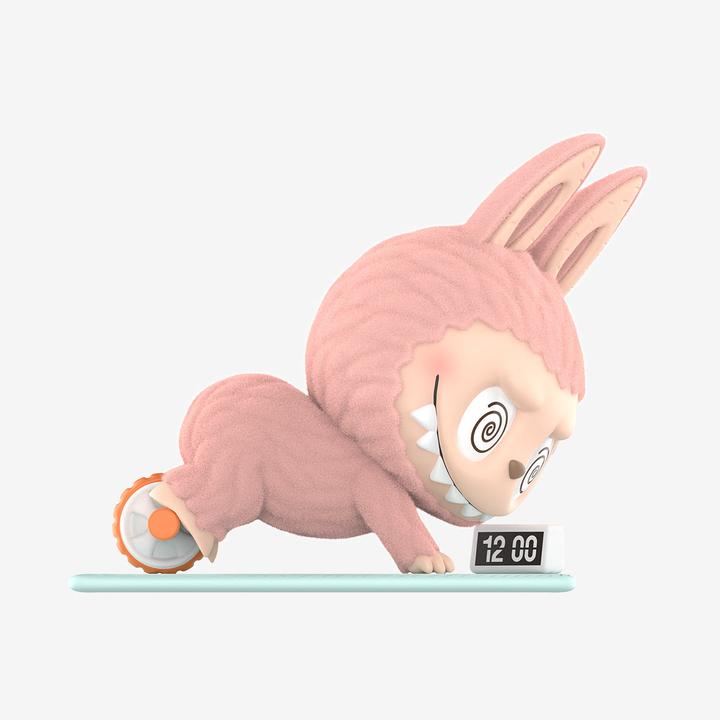 Actual product image Pop Mart Labubu The Monsters Lazy Yoga Series Figures Sealed Case (Einzelpack)