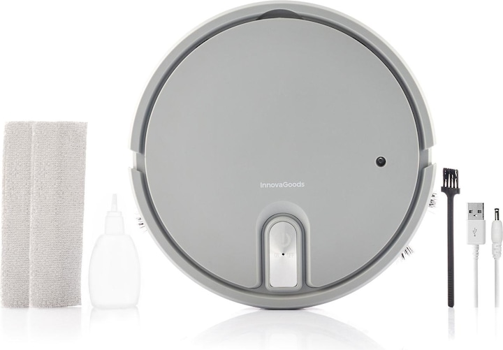 Actual product image InnovaGoods Multifunctional rechargeable robot hoover (Vacuum mopping robot)