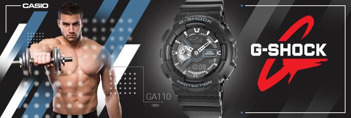 Immagine prodotto G-Shock Ga-110 (Orologio da polso analogico, Orologio digitale, 55 mm)