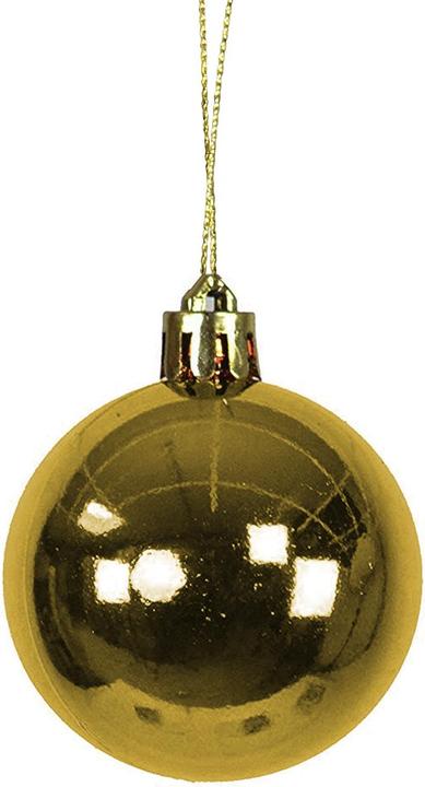 Produktbild Mojawo 60tlg. Christbaumkugeln / Weihnachtskugeln gold Ø 4/5/6/7cm (60x)