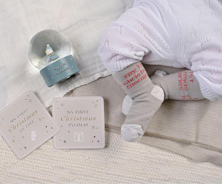 Immagine prodotto Bambino by Juliana Bambino Socken My First Milestones 612 Monate Packung mit 5 Paar Grüne und rote Farben (Confezione da 5 pezzi, Taglia unica)