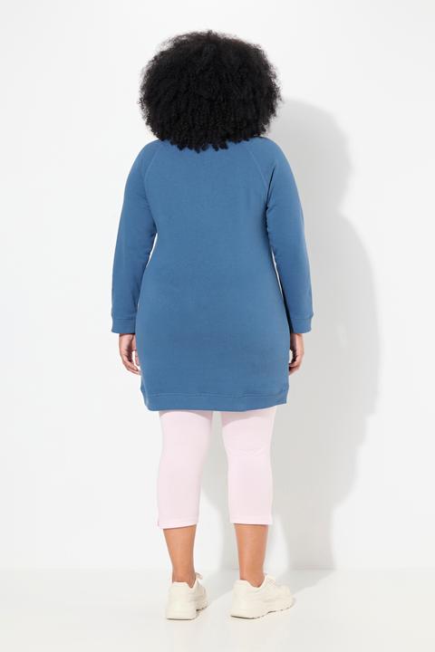 Produktbild Ulla Popken Sweatkleid, Stehkragen, Langarm, Taschen (50, 52)