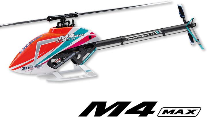 Produktbild OMP Hobby Helikopter M4 Max Combo Orange, Bausatz