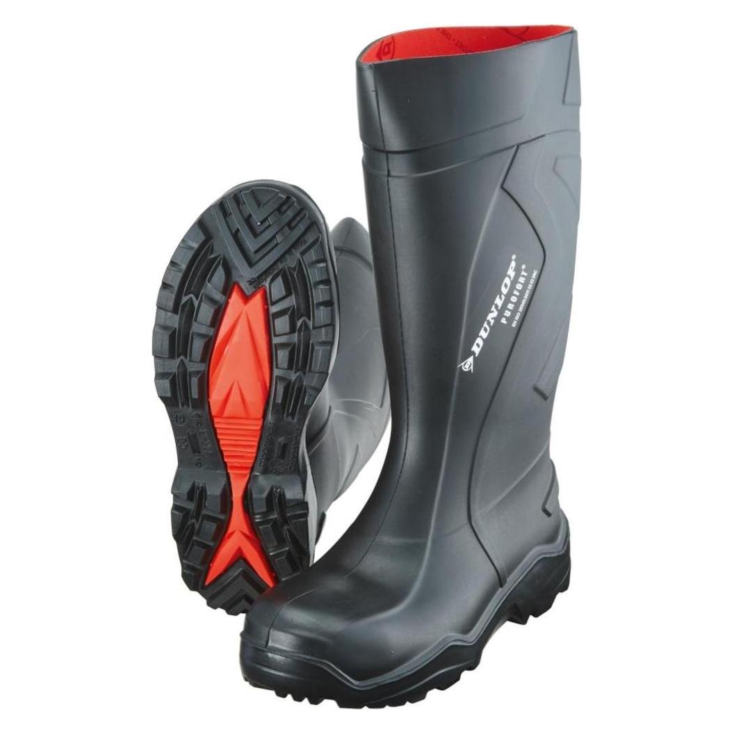 Dunlop Purofort+ Wellington 1 Pair Blk 6.5