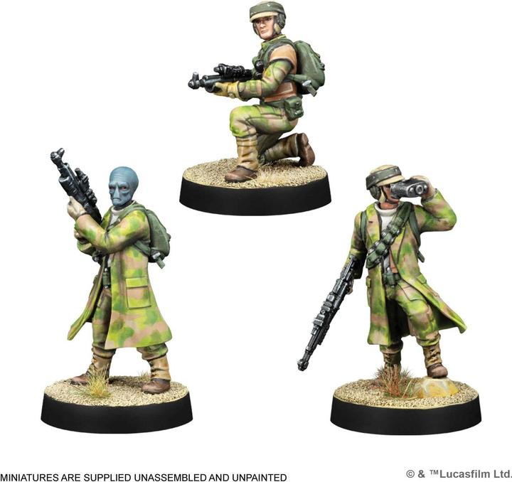 Actual product image Atomic Mass Games Star Wars Legion - Rebel Commandos (French)