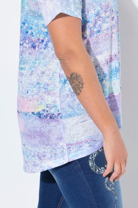 Produktbild Angel of Style T-Shirt, A-Linie, Glitzersteinchen, Farbdruck (50)