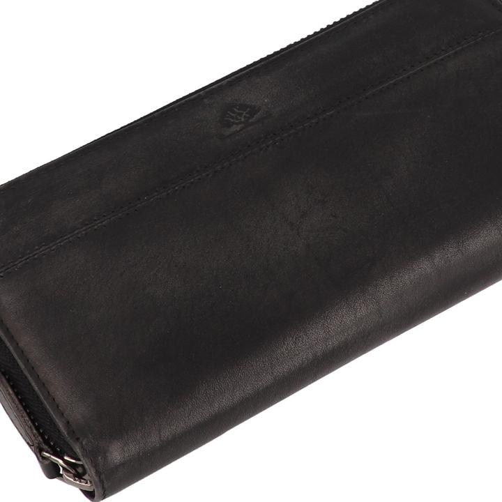 Actual product image Greenburry Destressed Geldbörse RFID Schutz Leder 19 cm