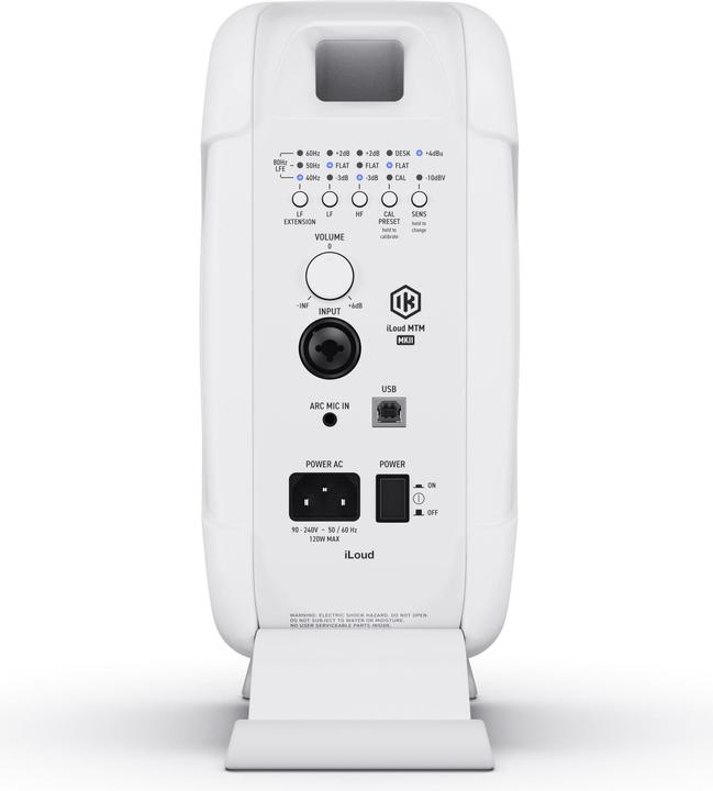 Actual product image IK Multimedia iLoud MTM MKII Single WHITE (Active, 1 pc., 1x 100 W)