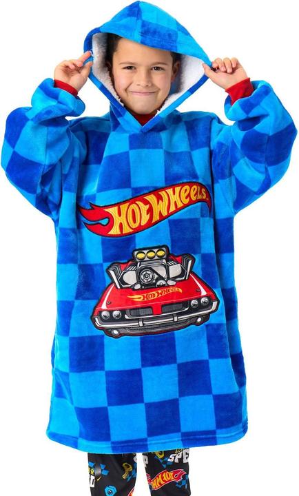 Hot Wheels Deckenhoodie Tasche Jungen