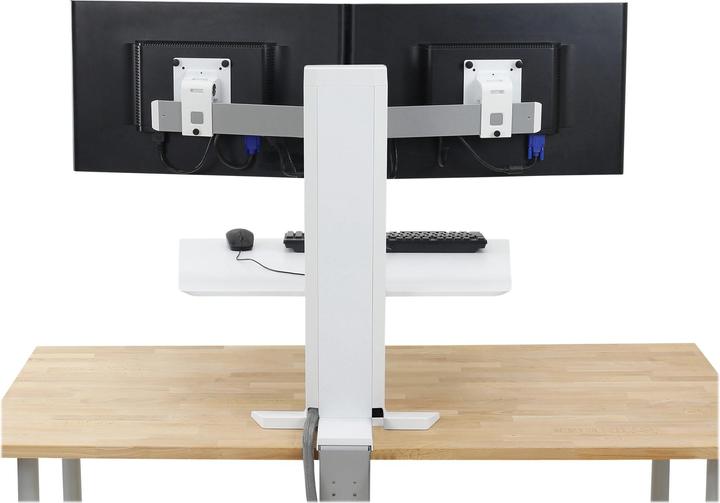 Produktbild Ergotron WorkFit Steh-Sitz Arbeitsplatz (Tisch, 24", 11.40 kg)